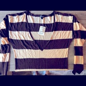 Never Worn BEBE Striped Tunic Size Small